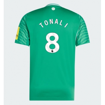 Billige Fotballdrakt Newcastle United Sandro Tonali #8 Replika Bortedrakt 2025-26 Kortermet